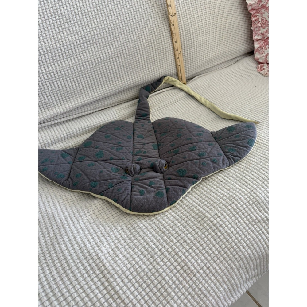 Folkmanis Large Stingray Plush Hand Puppet Realistic Ocean Toy
